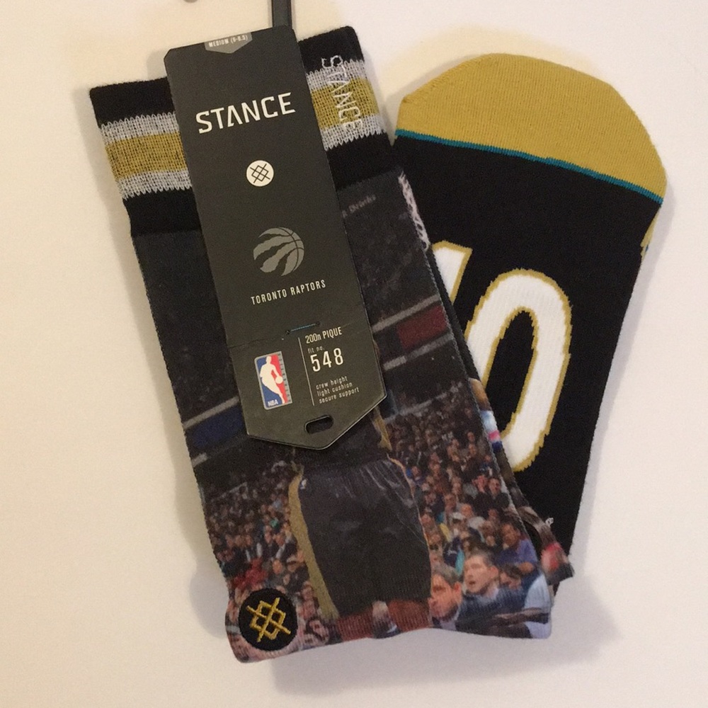 ✨ NEW ✨ Stance Hoops  Lowry Derozan Raptors Socks
